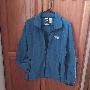 The North Face Blue Fleece Zip-Up Jacket